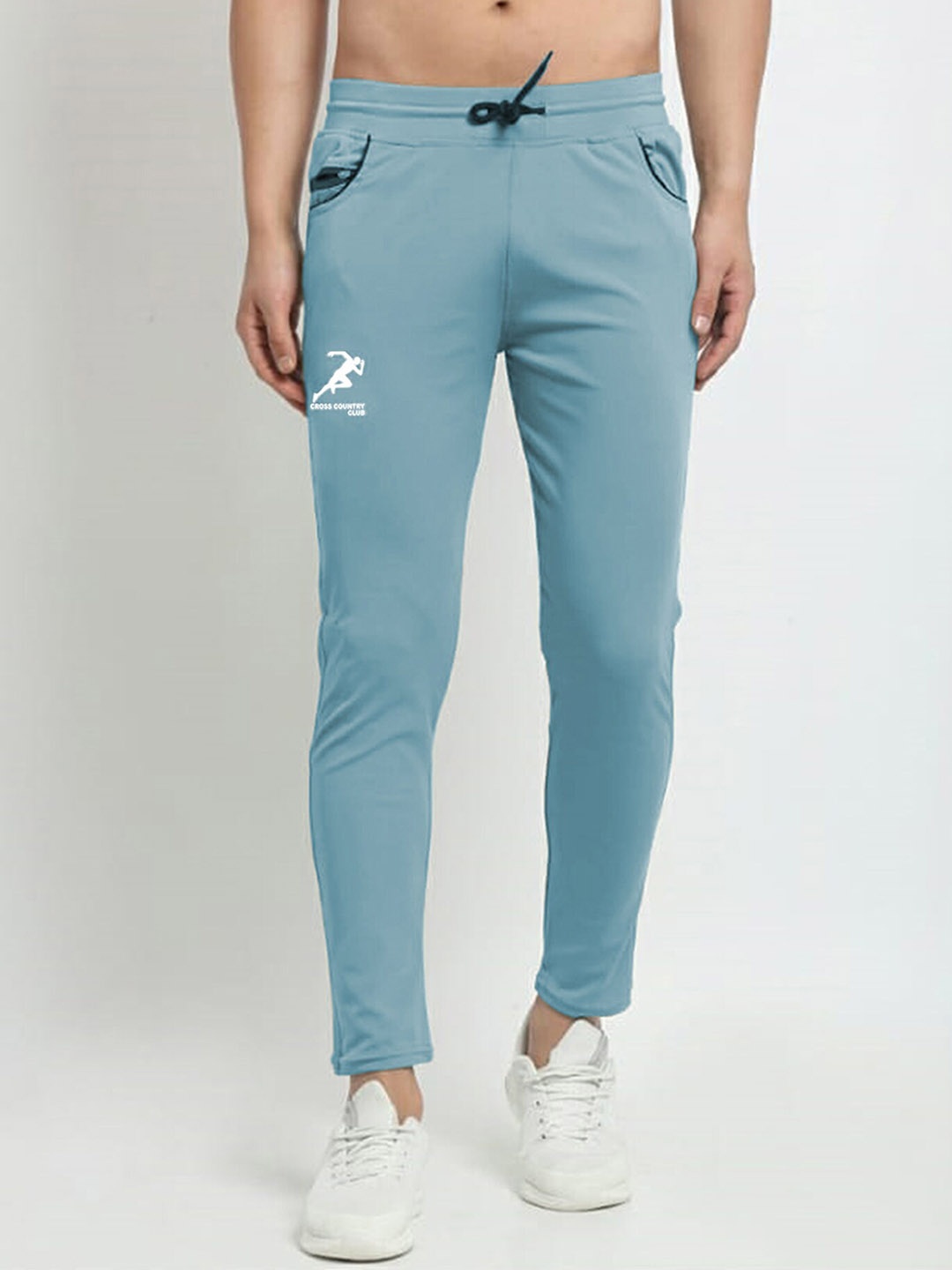 

GRACIT Men Blue Solid Joggers