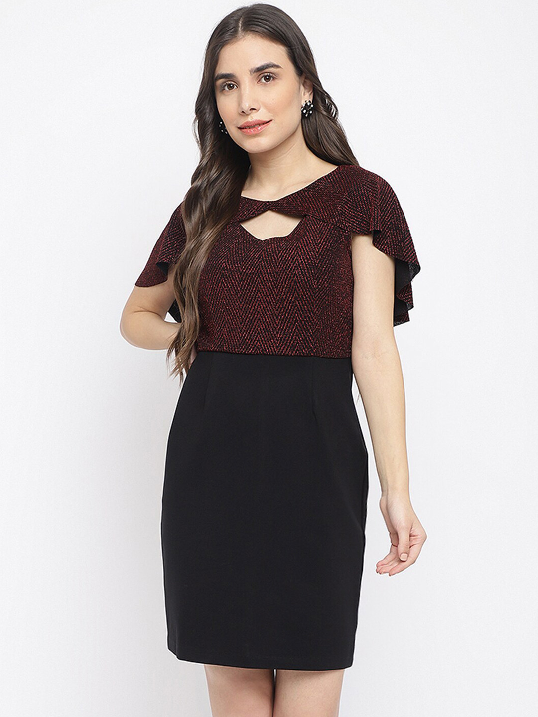 

Latin Quarters Women Sheath Dress, Black