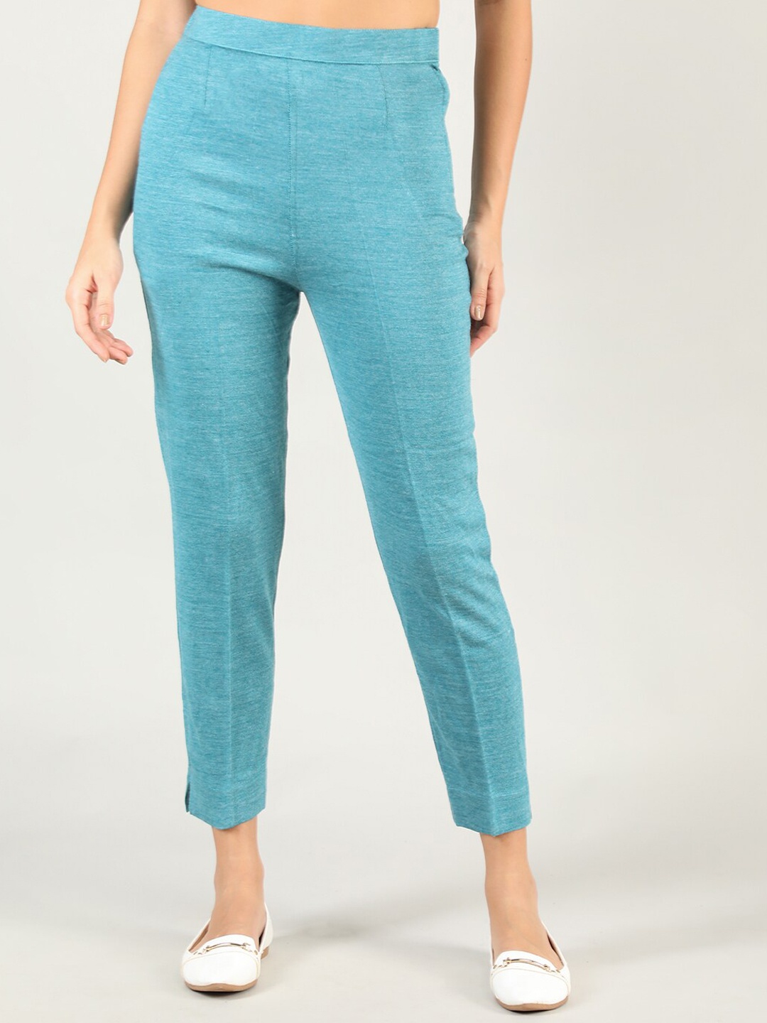 

HANG N HOLD Women Teal Trousers