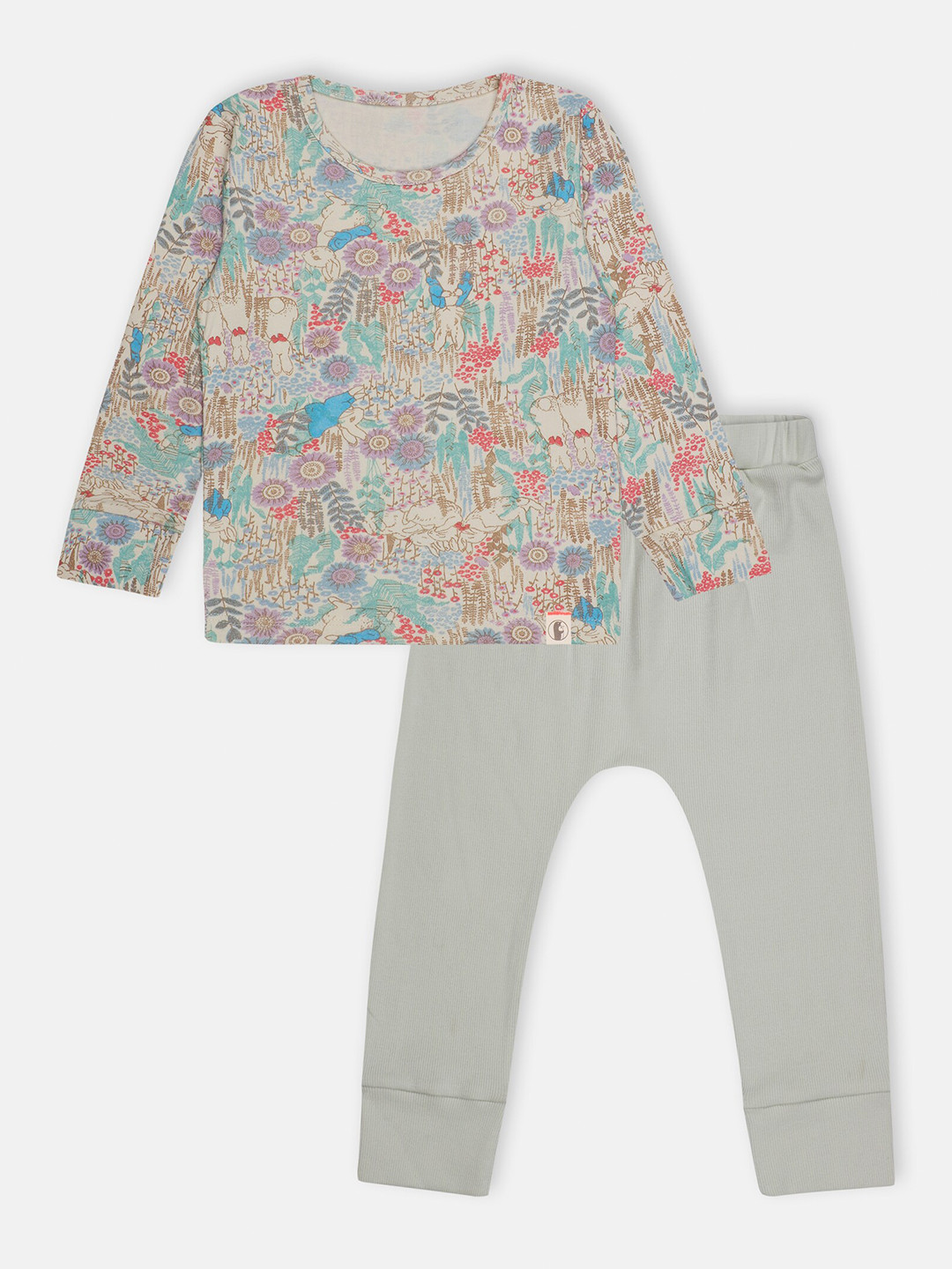 

Babysafe Boys Grey & Red Printed Cotton T-shirt with Pyjamas Set