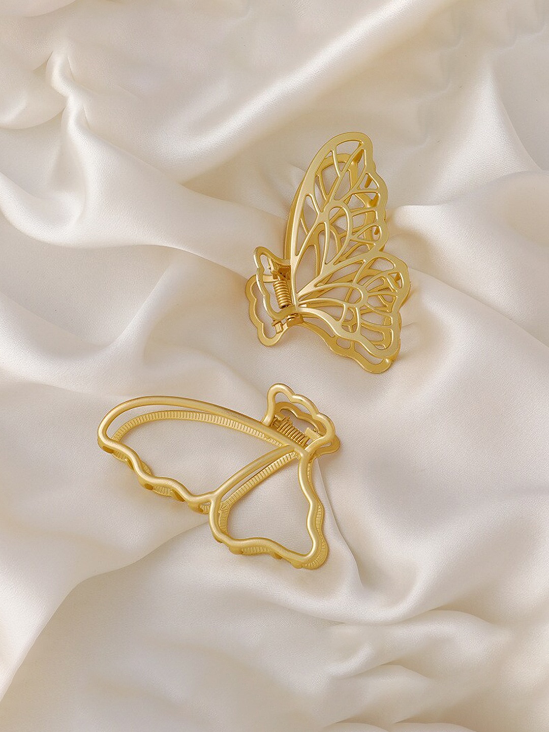 

FIMBUL Women Gold-Toned Set of 2 Claw Clip