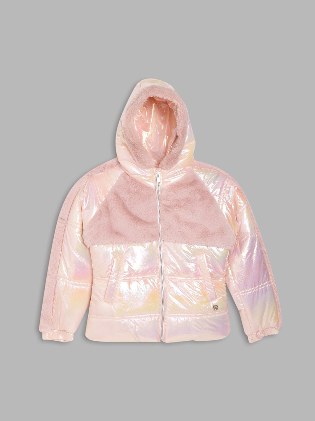 

Blue Giraffe Girls Peach-Coloured Tailored Jacket