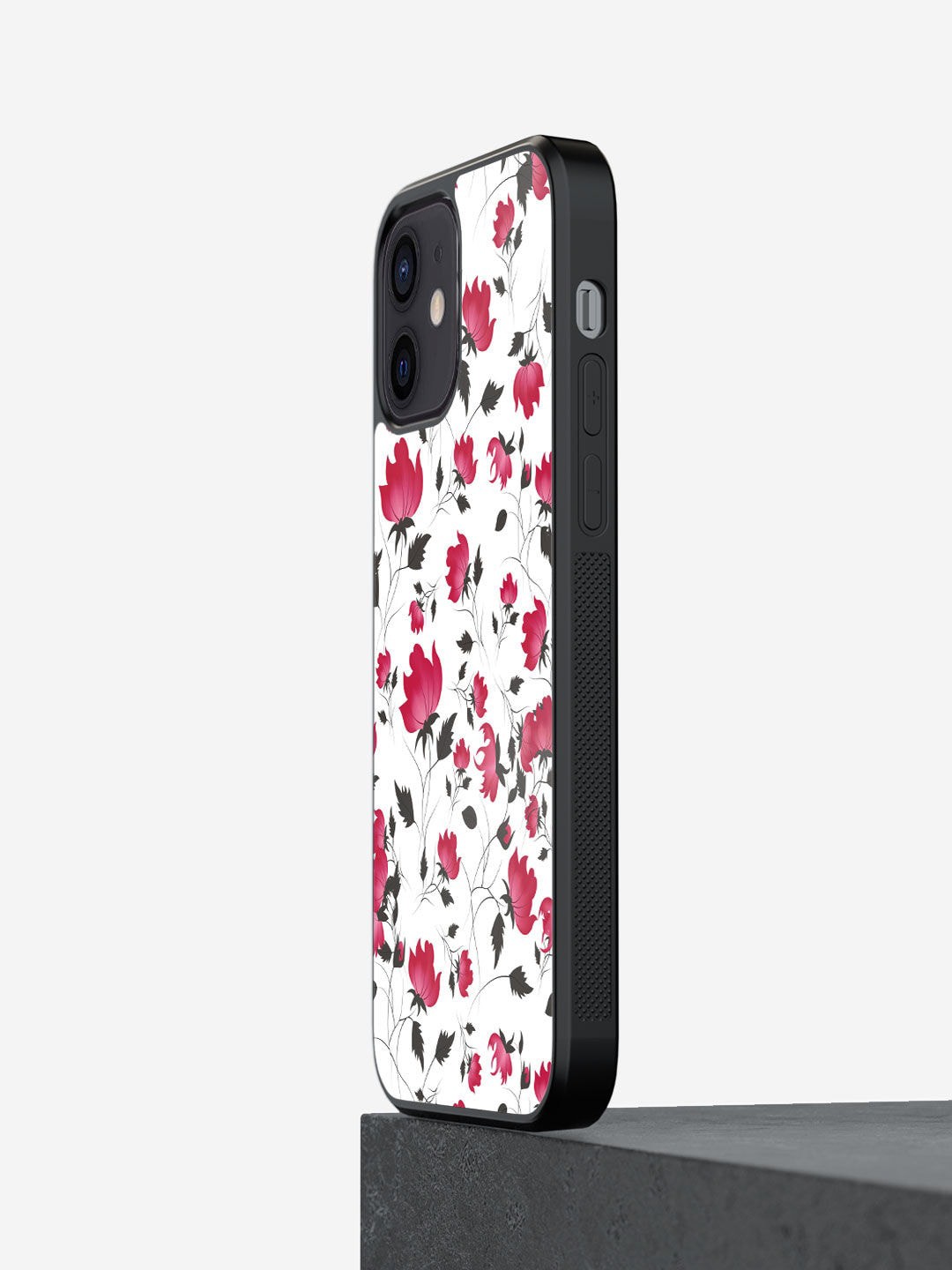 

macmerise White & Pink Printed SK Calliope iPhone 12 Phone Back Case