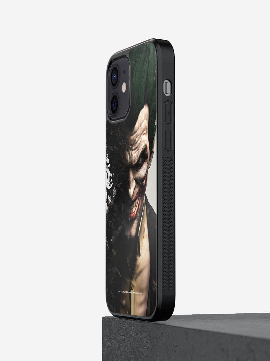 

macmerise Black & Beige Joker Withers Design iPhone 12 Bumper Back Case