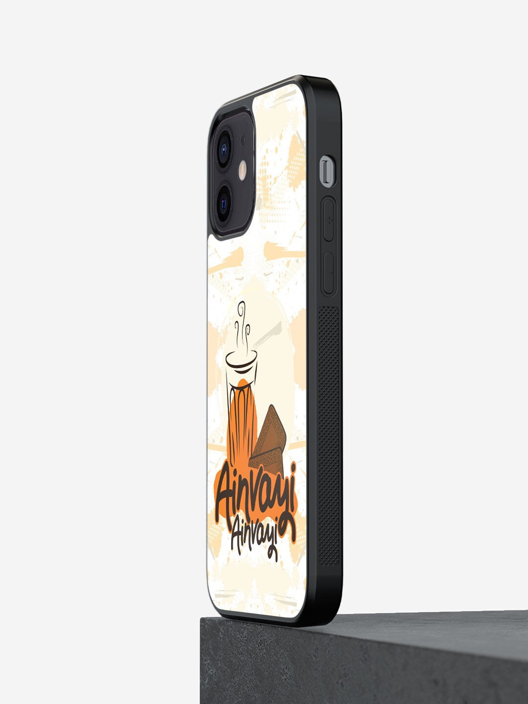 

macmerise White & Beige SK Aquatic Beauty Design iPhone 12 Bumper Back Case