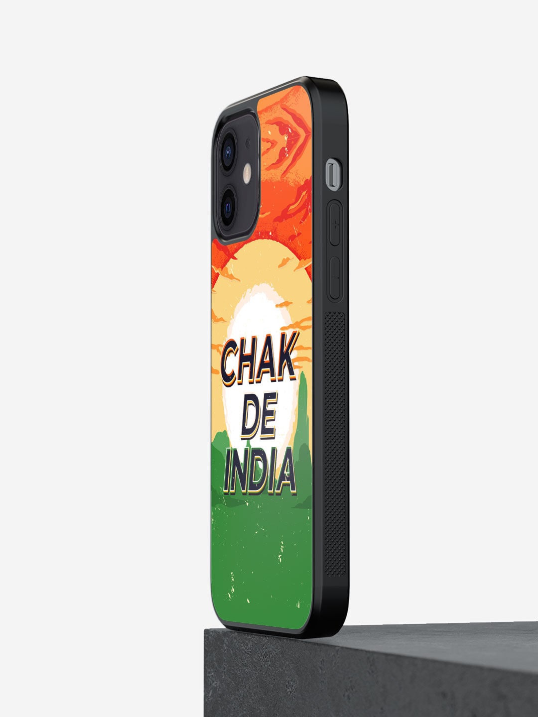 

macmerise Orange & Green Printed SK Autumn Time Design iPhone 12 Phone Back Case