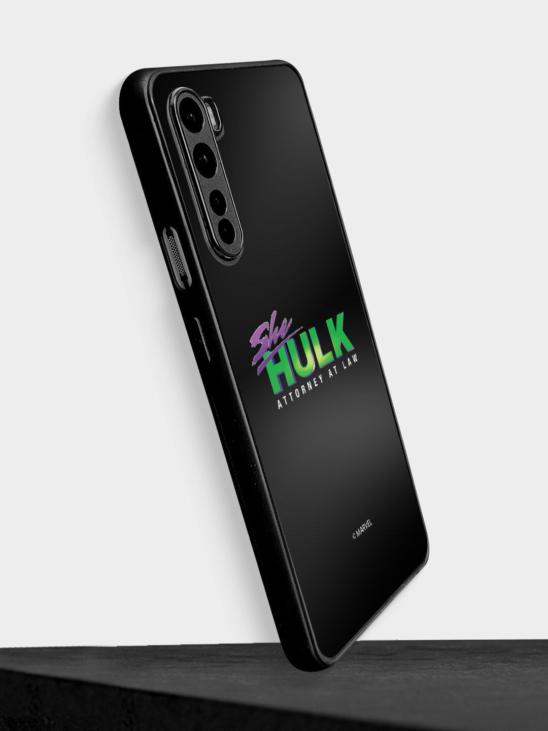 

macmerise Black She Hulk Logo Reveal Design OnePlus Nord Bumper Phone Back Case