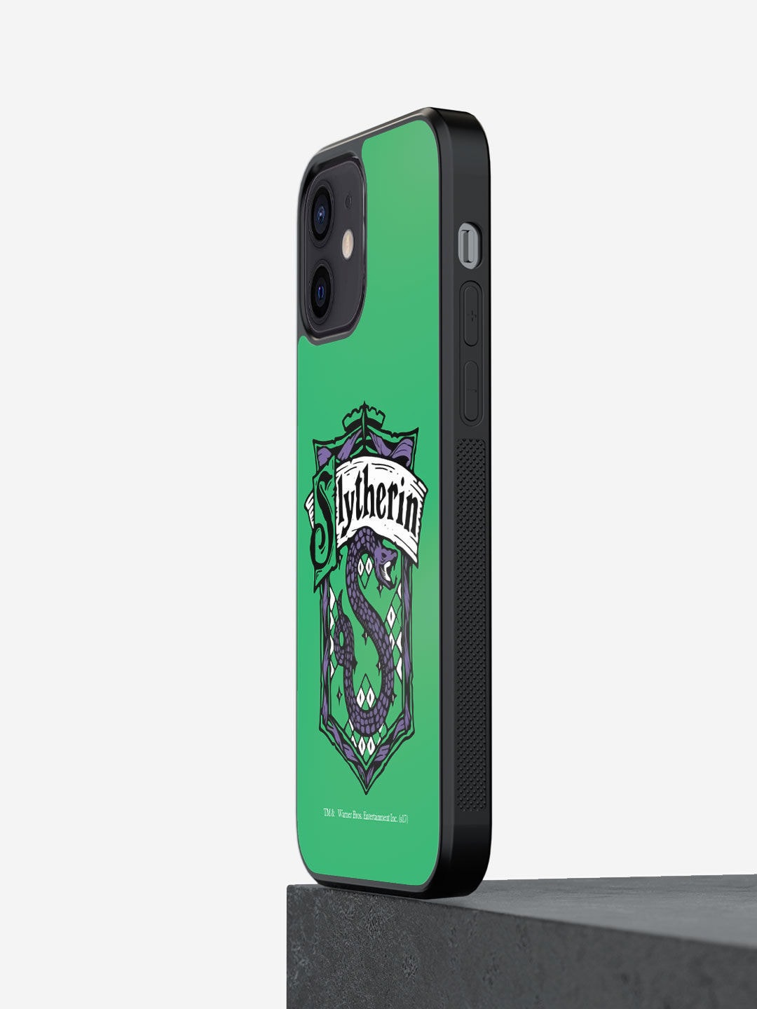

macmerise Green Printed Crest Slytherin Design iPhone 12 Phone Back Case