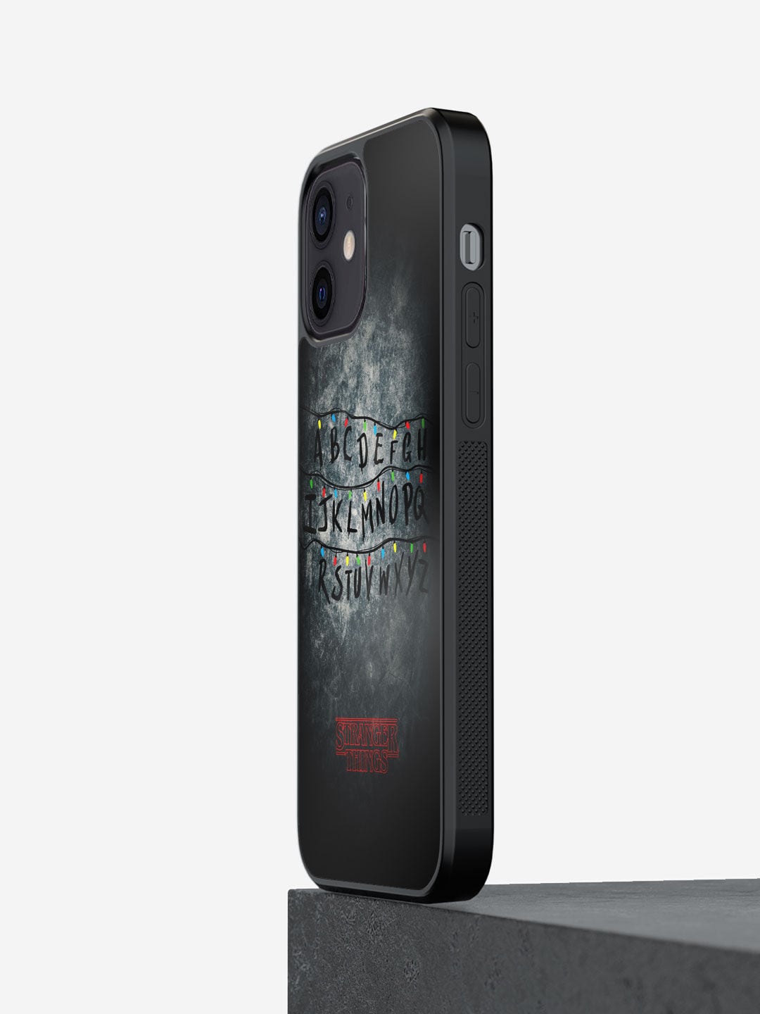 

macmerise Black Printed I am right here iPhone 12 Phone Back Case