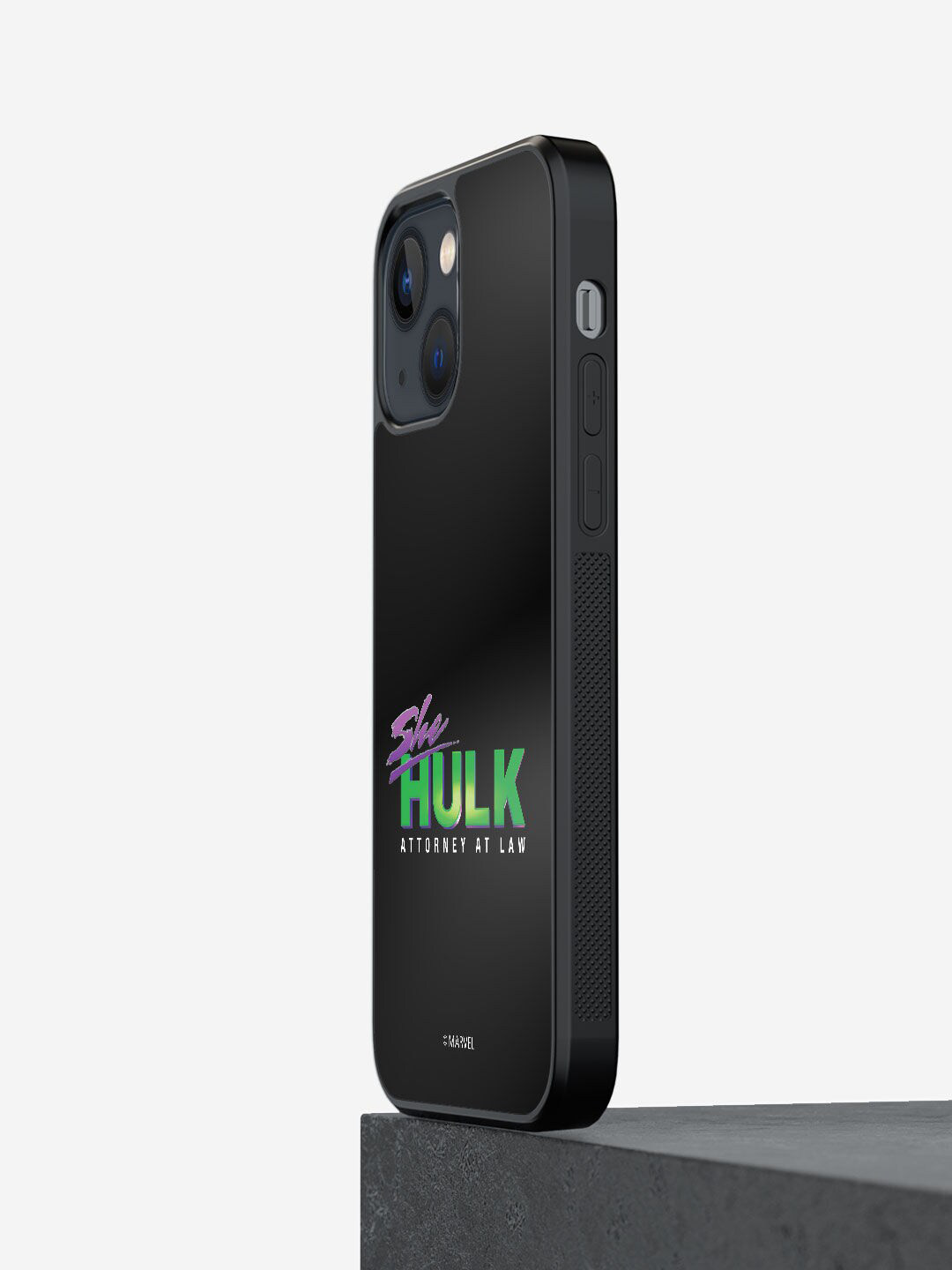 

macmerise Black & Green She Hulk Logo Reveal Design iPhone 13 Mini Back Case