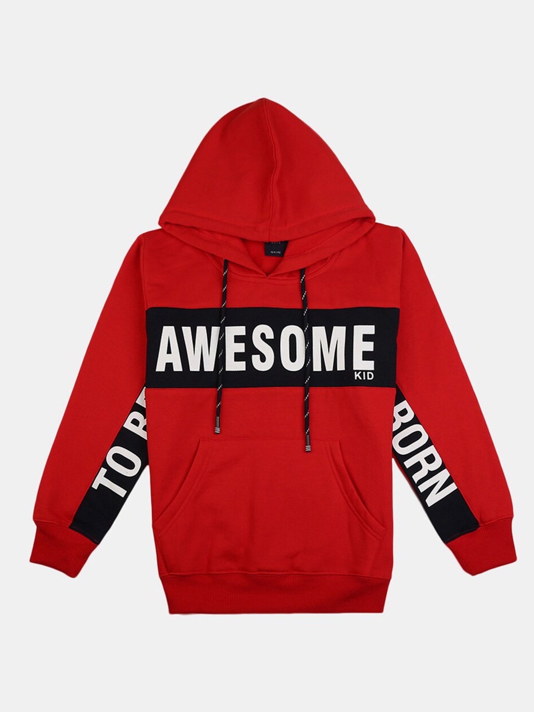 

V-Mart Boys Red Typography T-shirt
