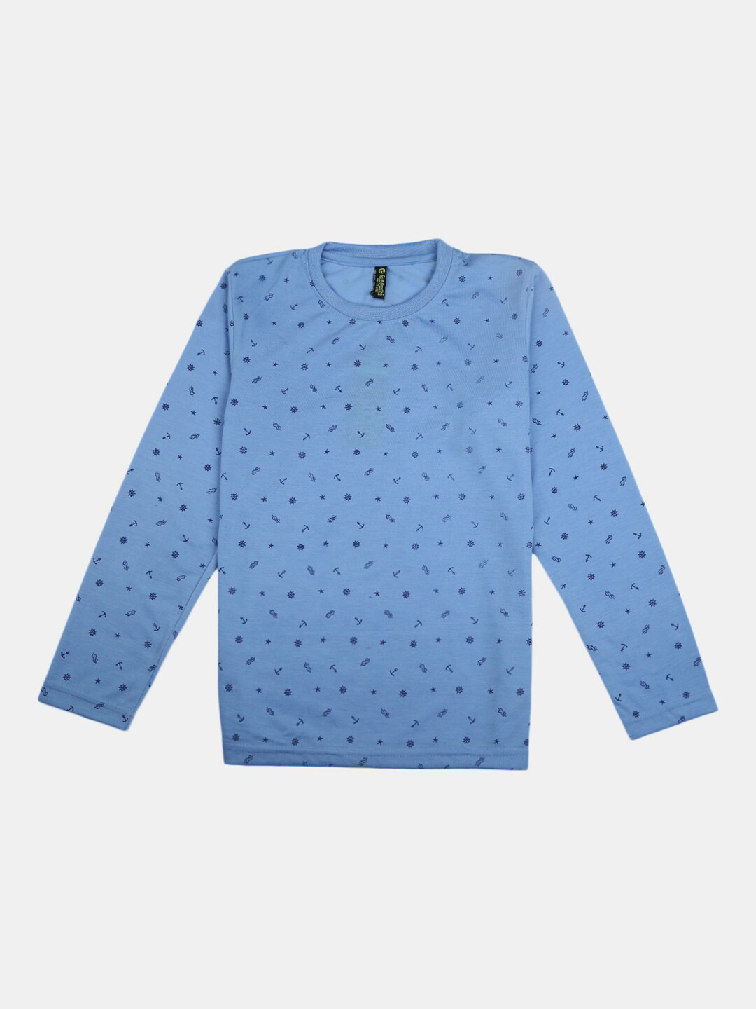 

V-Mart Boys Blue Printed T-shirt