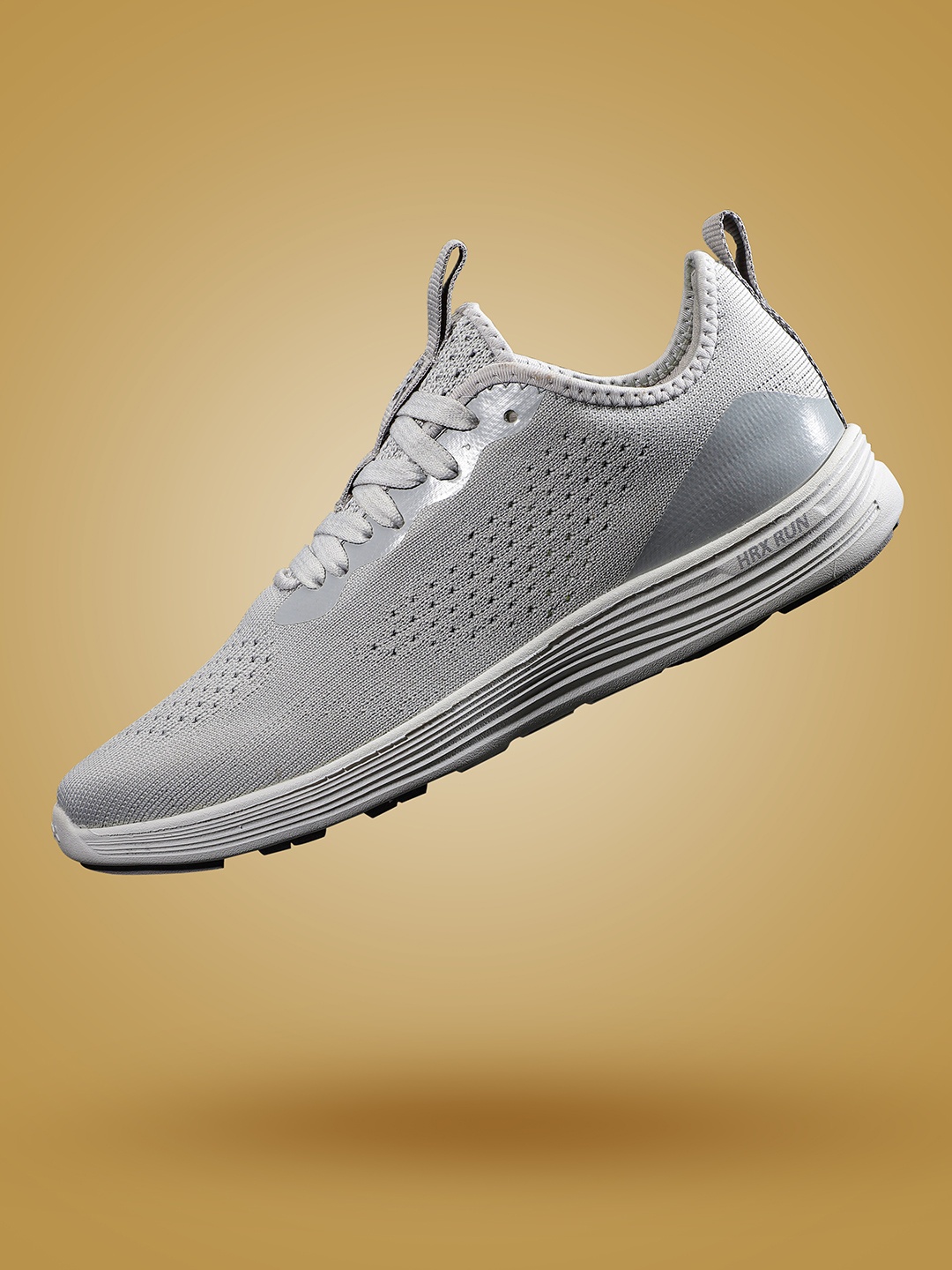 

HRX by Hrithik Roshan Men Woven Design Running Shoes, Grey