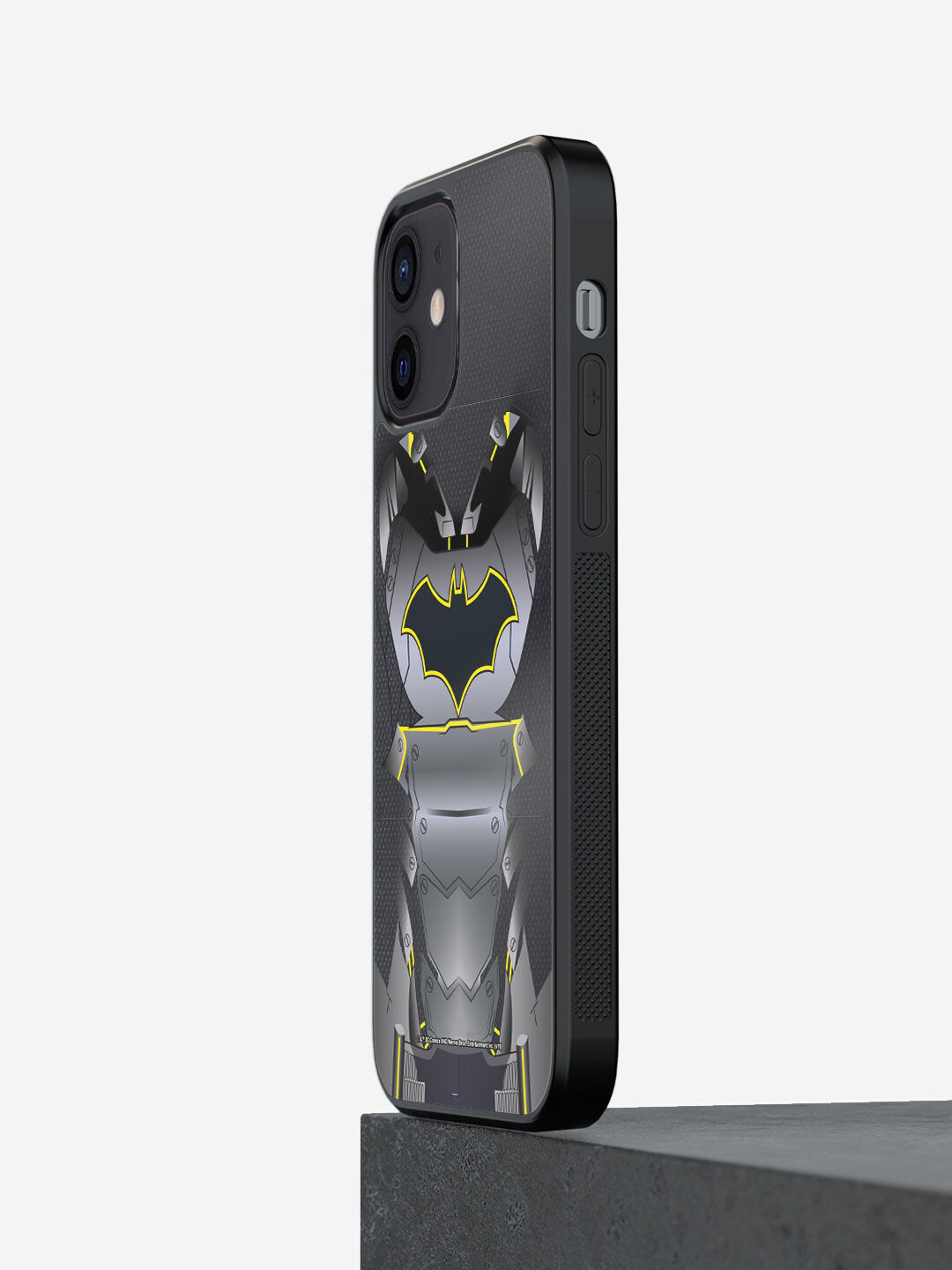 

macmerise Black Suit up Batman Design iPhone 12 Bumper Phone Back Case