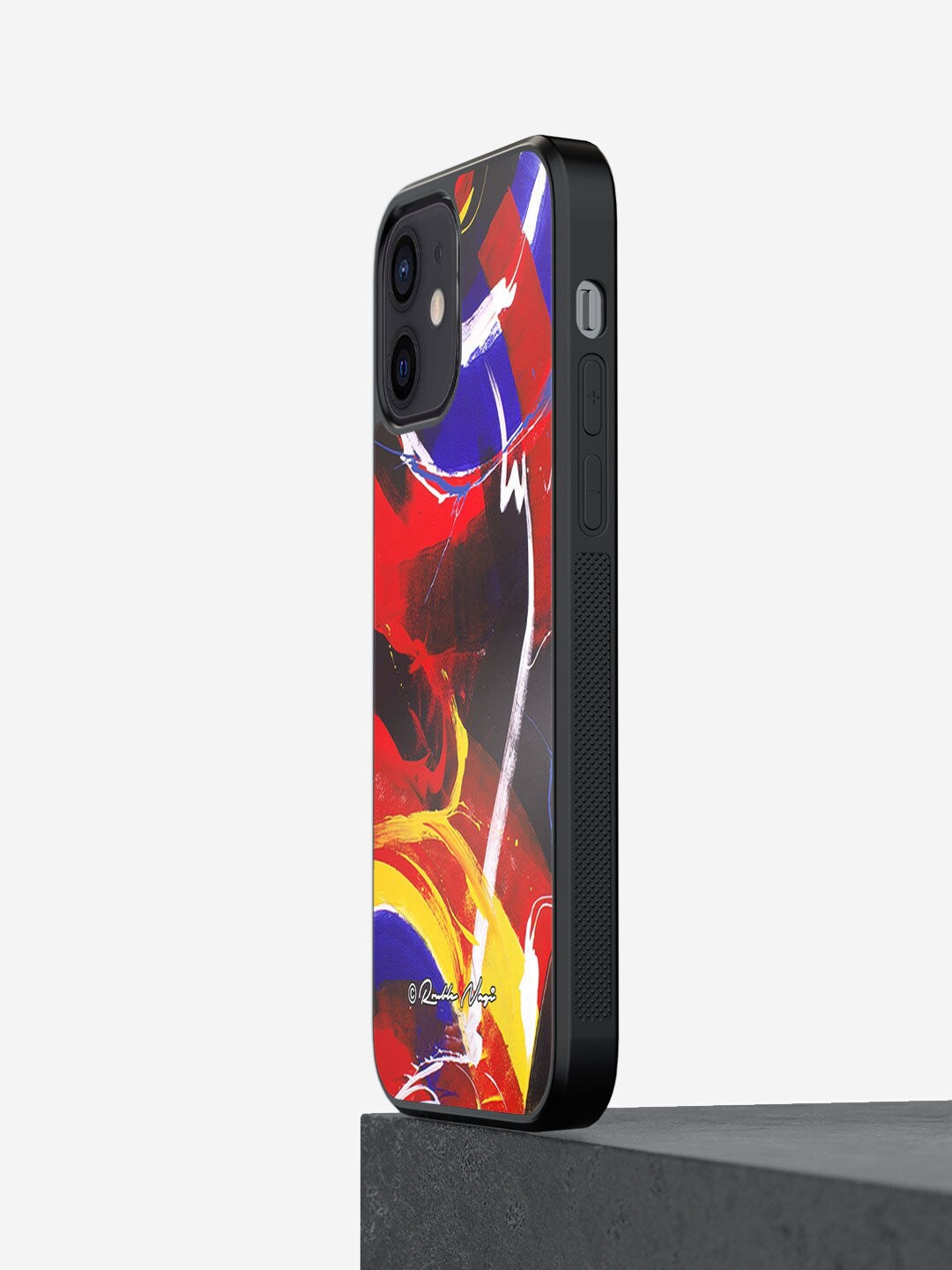

macmerise Red & Blue Printed New World iPhone 12 Mini Back Case