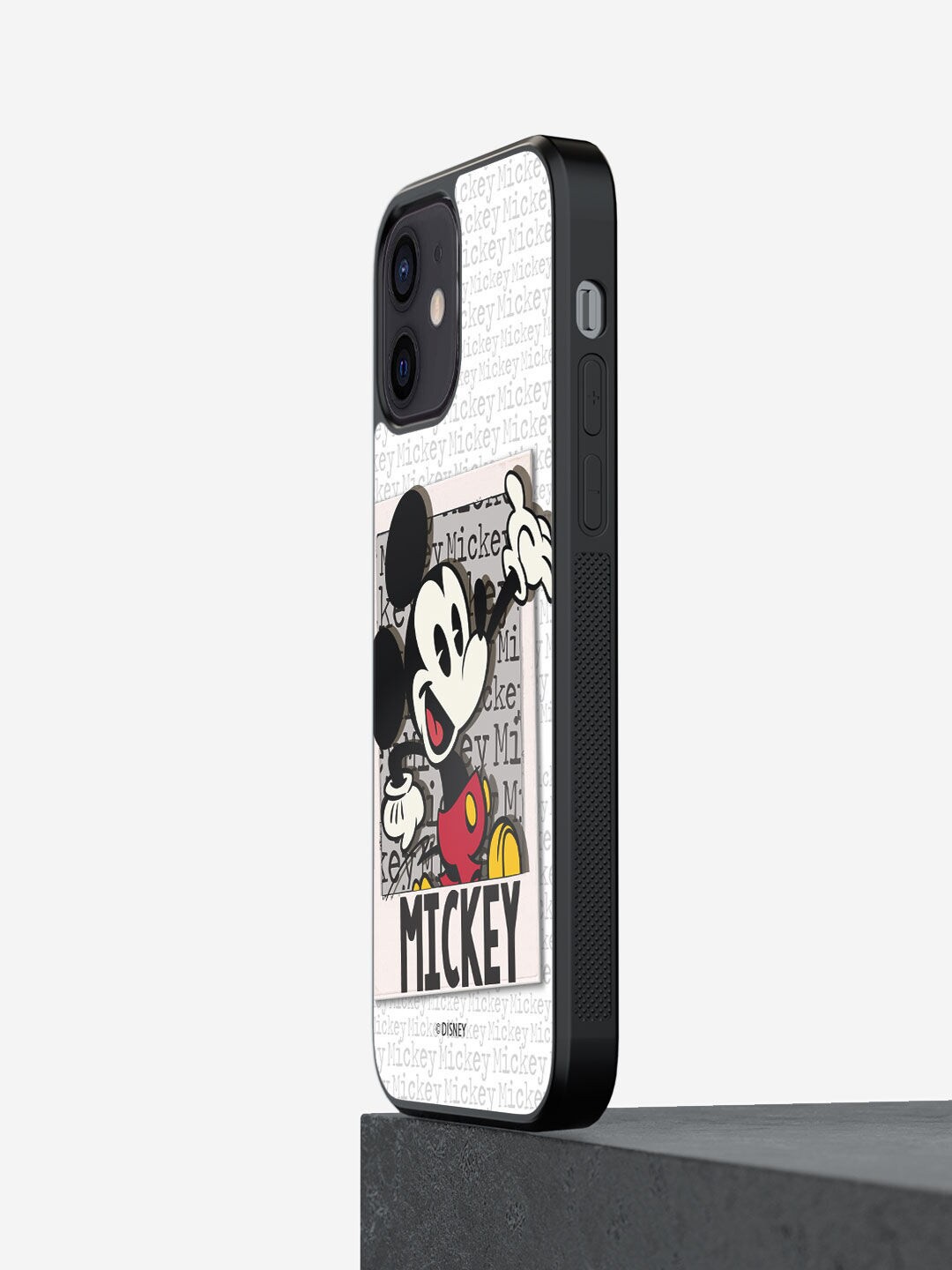 

macmerise White & Black Printed iPhone 12 Mini Back Case