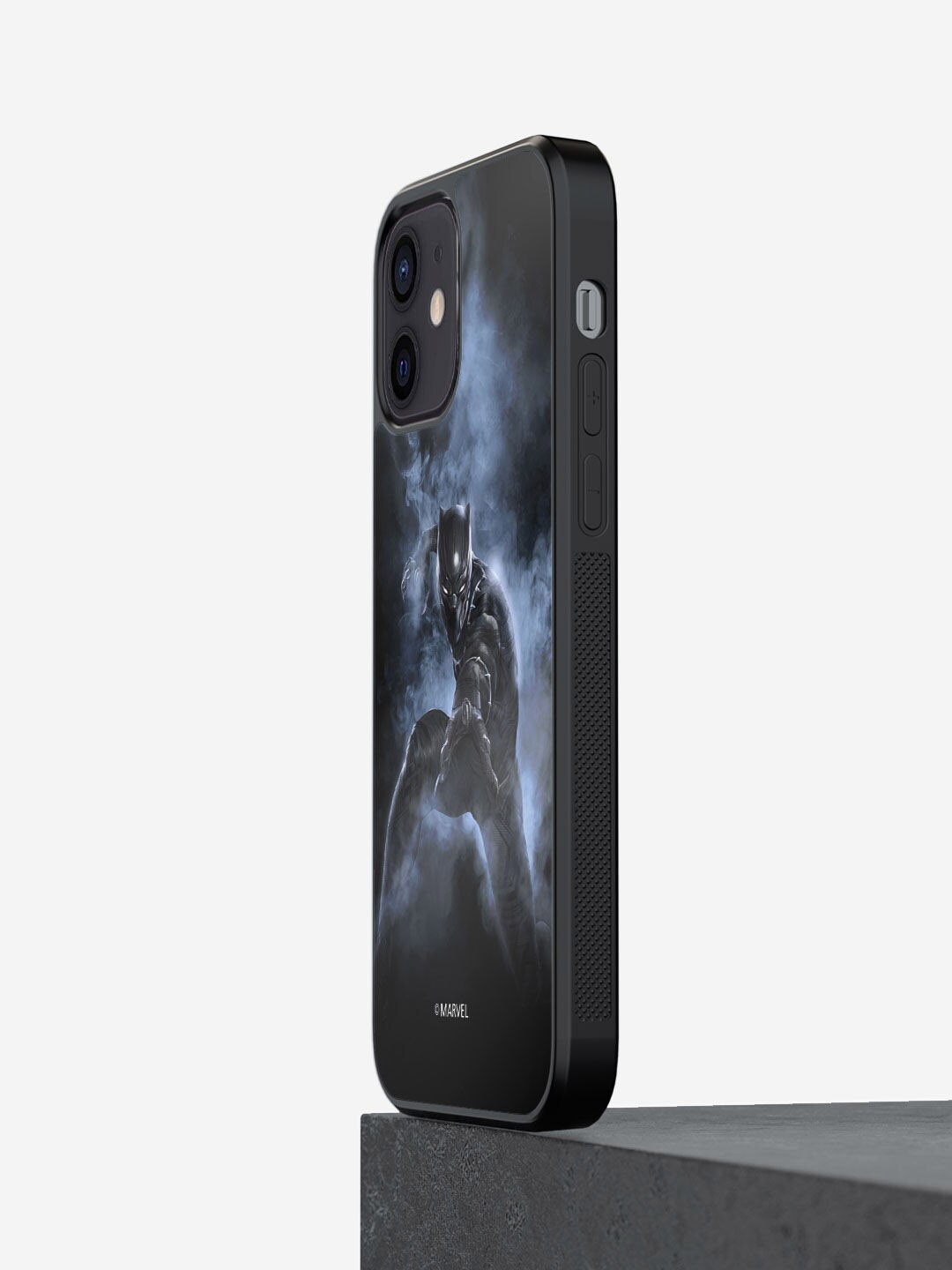 

macmerise Black Printed iPhone 12 Mini Back Case