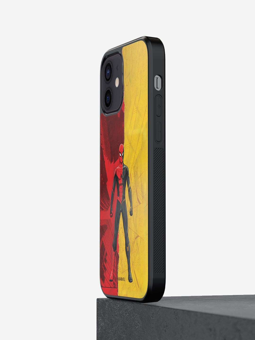 

macmerise Yellow & Red iPhone 12 Mini Back Case