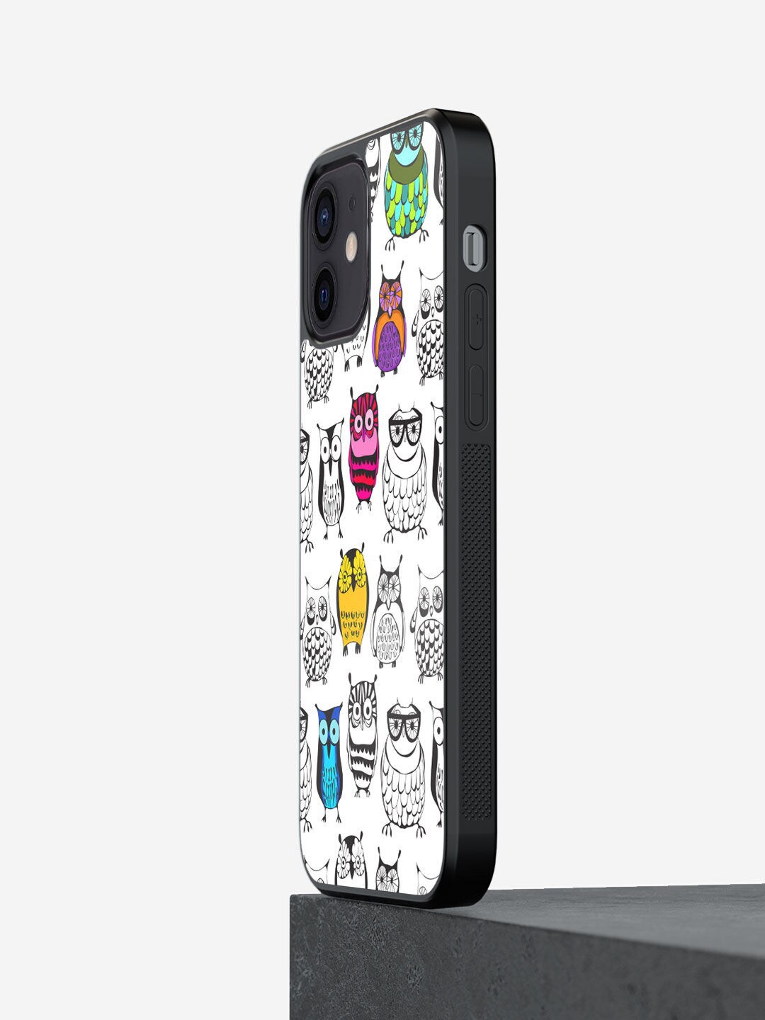 

macmerise White Printed iPhone 12 Mini Back Case
