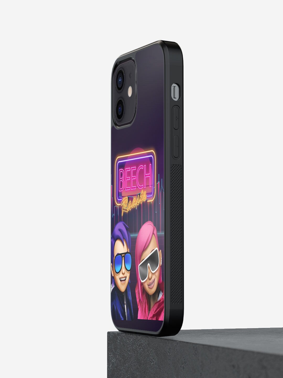 

macmerise Pink Graphic Printed SK Autumn Embrace iPhone 12 Mini Back Case