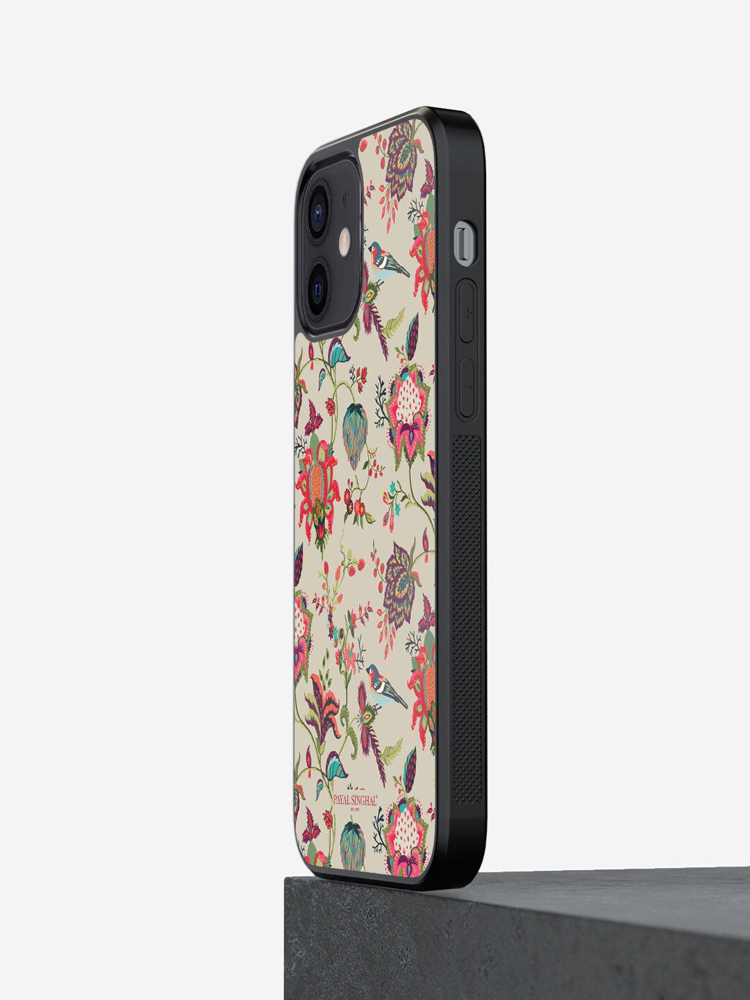

macmerise Beige Printed Payal Singhal Chidiya iPhone 12 Mini Back Case