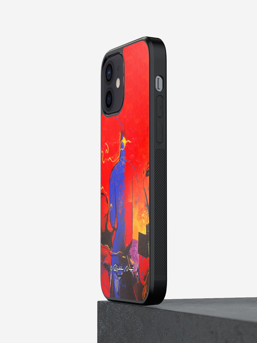 

macmerise Red Printed Building A Mystery iPhone 12 Mini Back Case