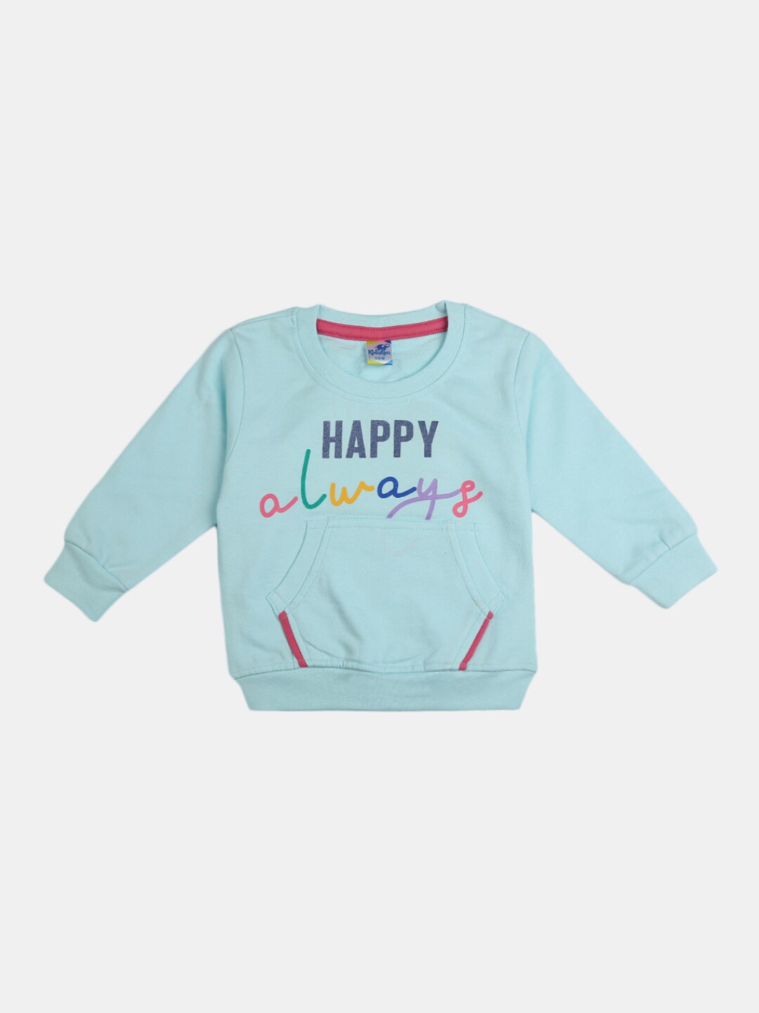 

V-Mart Kids Blue Printed Cotton Sweatshirt