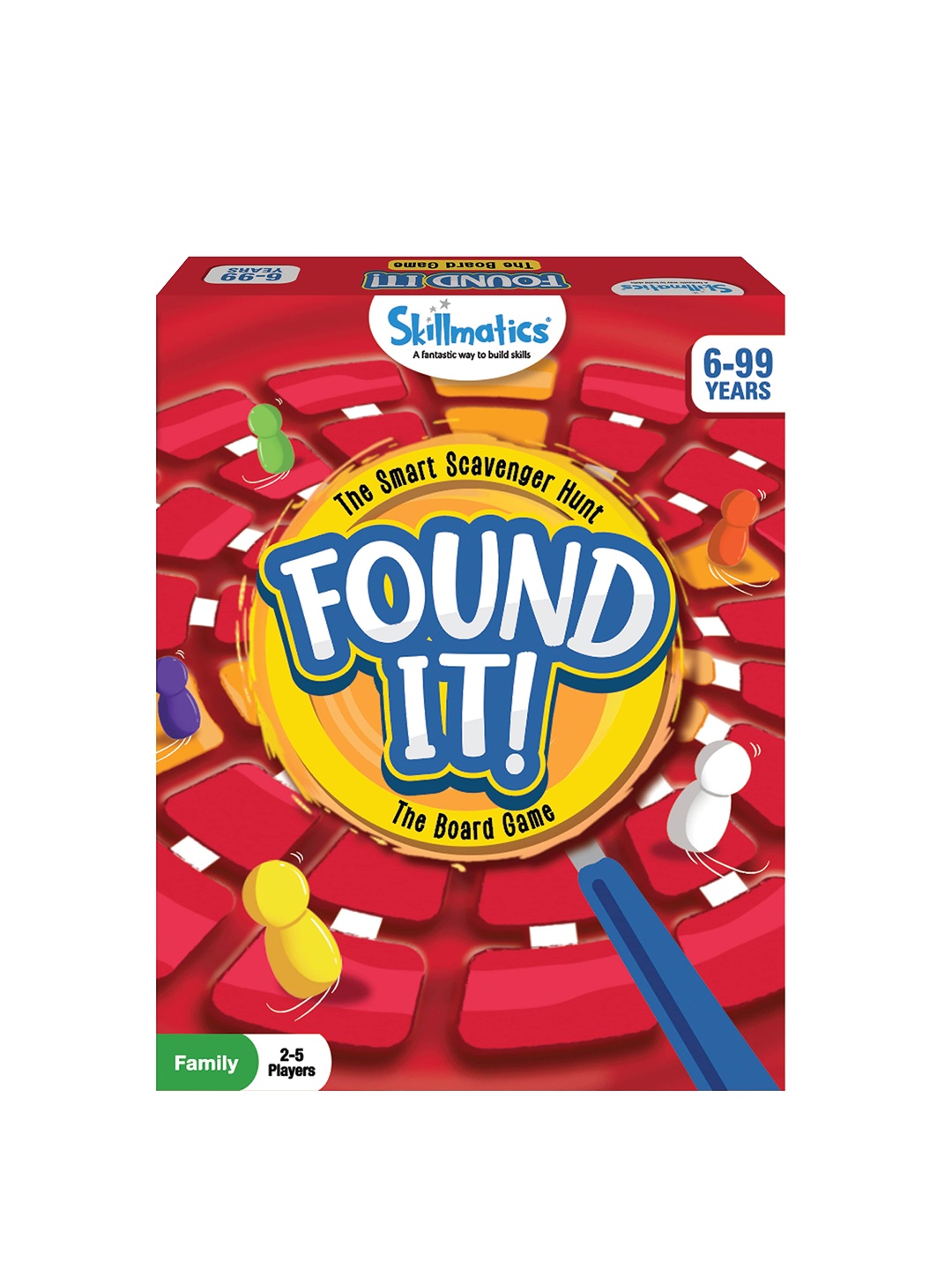 

Skillmatics Kids White & Red Board Game