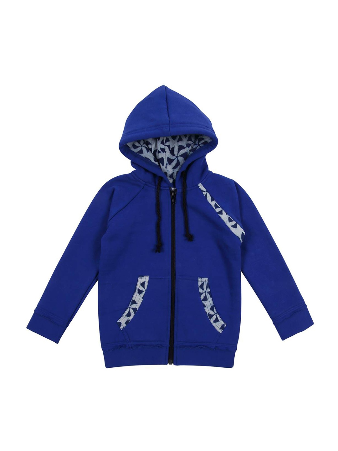 

charkhee Boys Blue Open Front Jacket