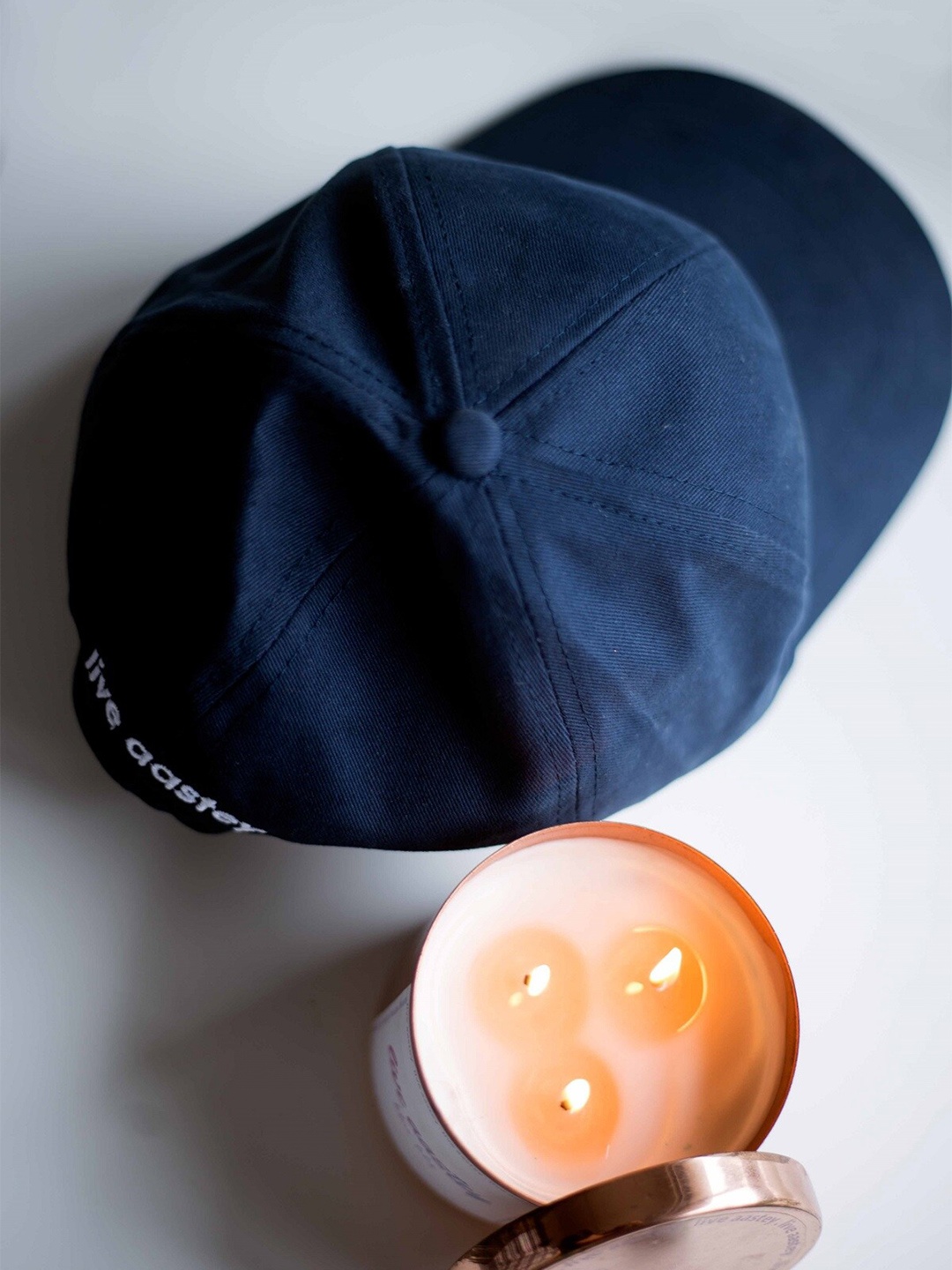 

aastey Unisex Blue Cotton Baseball Cap