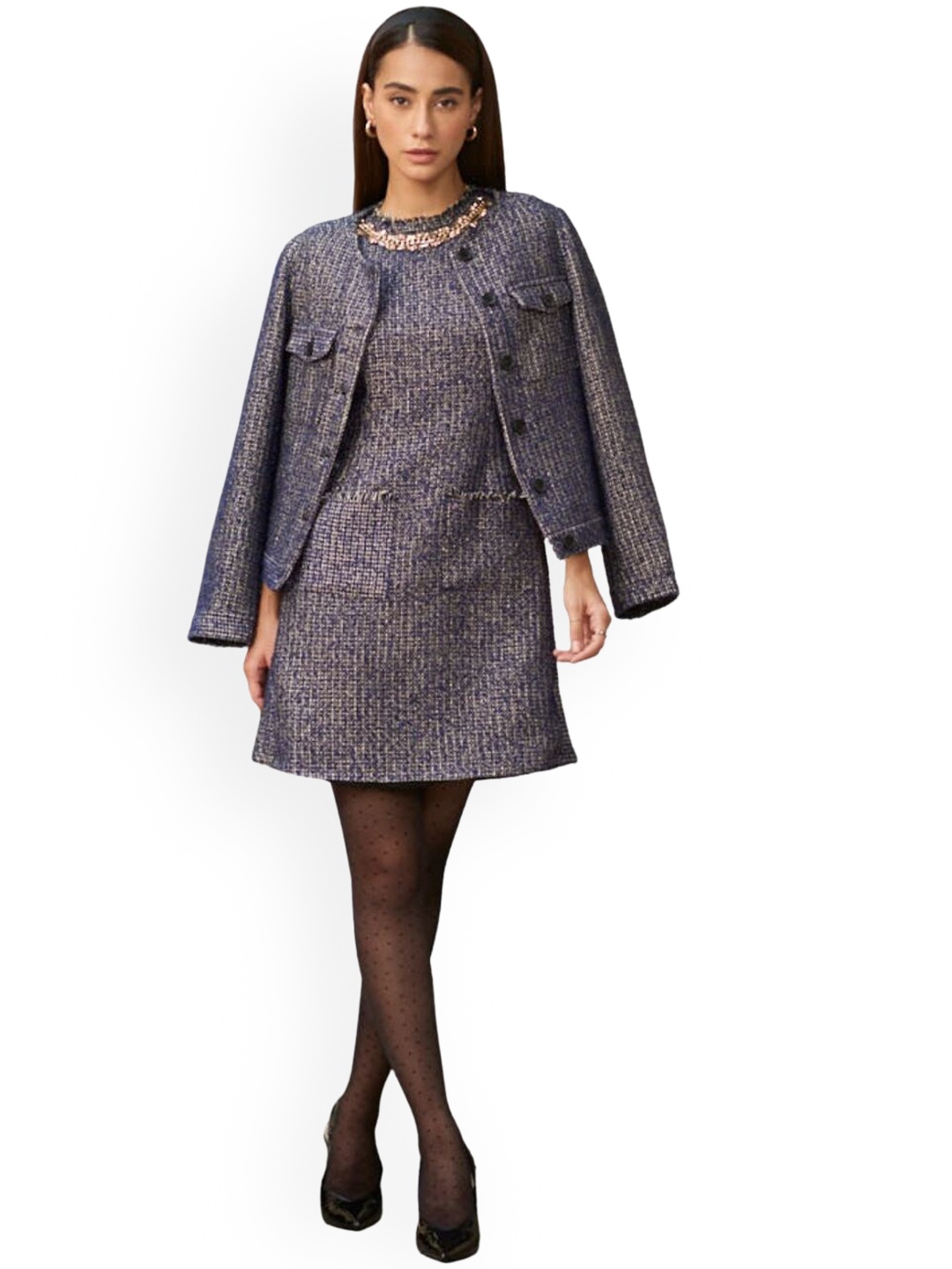 

Style Island Women Grey Lightweight Longline Cycling Tailored Sports Jacket