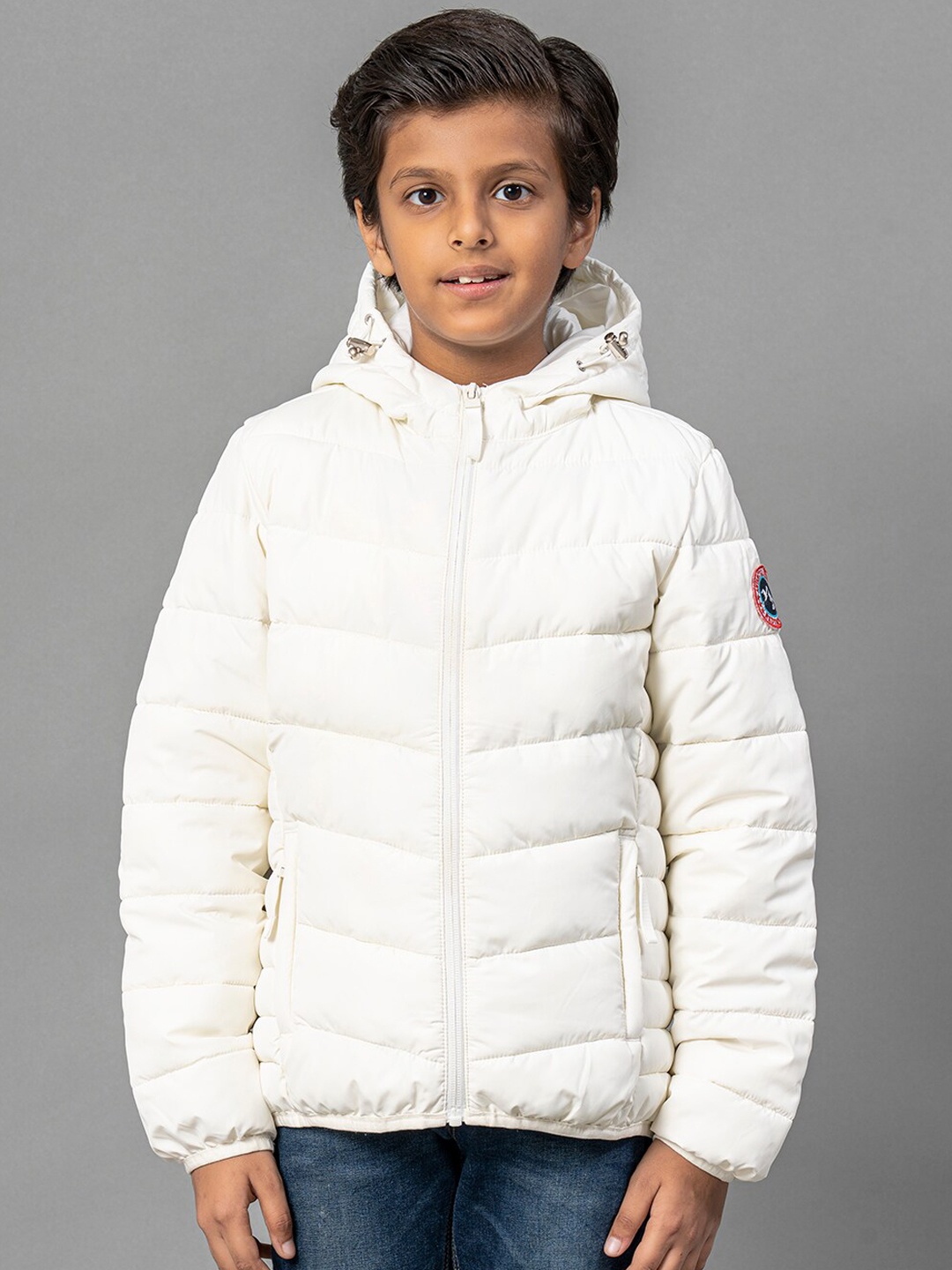 

Red Tape Kids Off White Padded Jacket