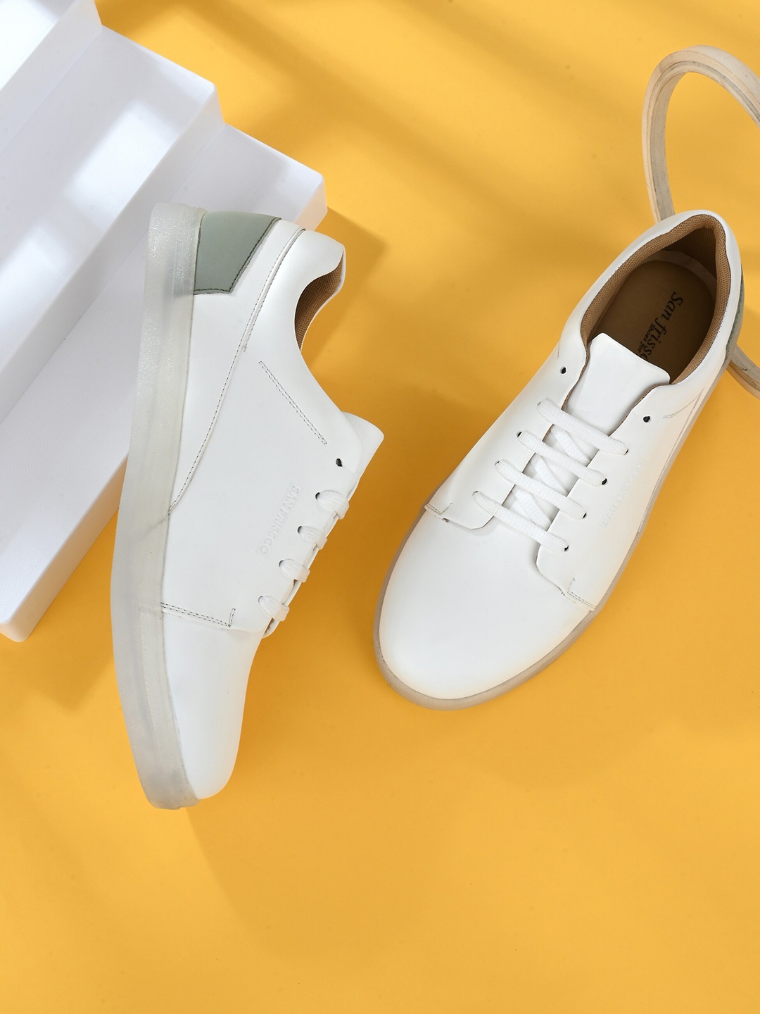 

San Frissco Men White Sneakers