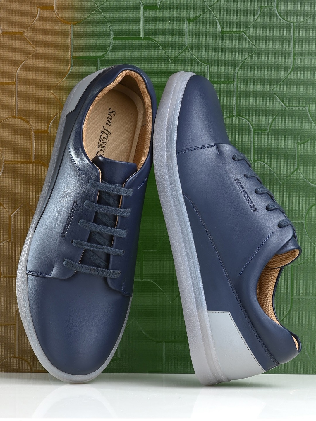 

San Frissco Men Navy Blue Casual Sneakers