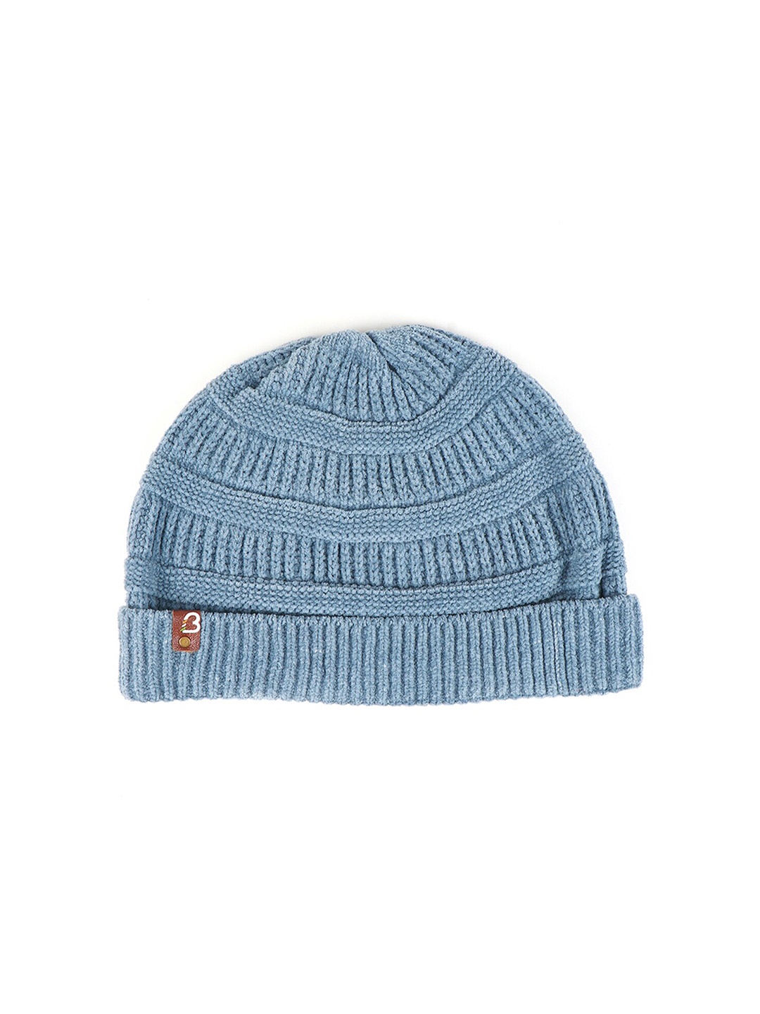 

Bharatasya Kids Blue Acrylic Beanie