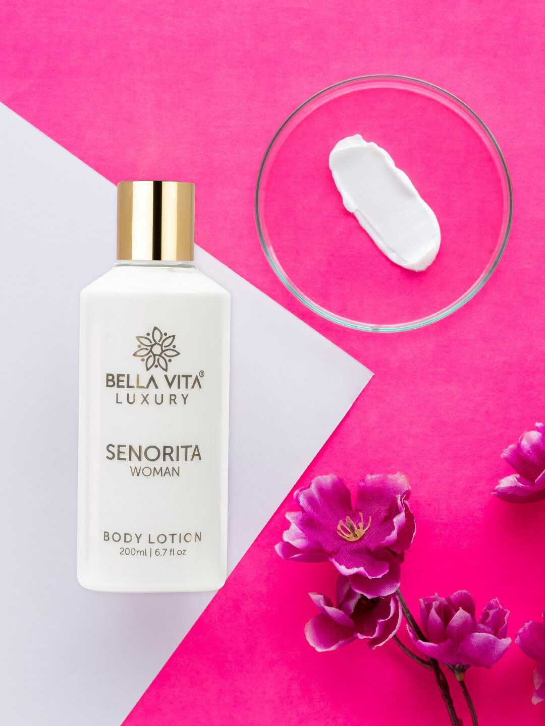 

Bella Vita Organic Senorita Body Lotion for Hydrating & Soft Skin - 200 ml, White