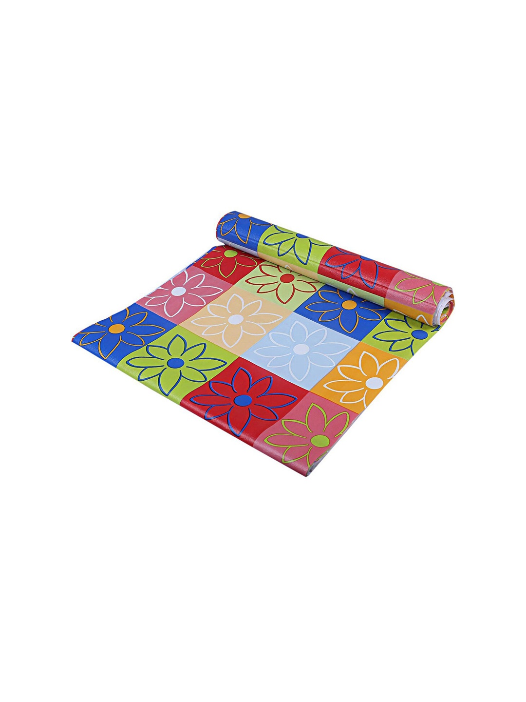 

Kuber Industries Blue & Green Floral Printed Wardrobe Organisers