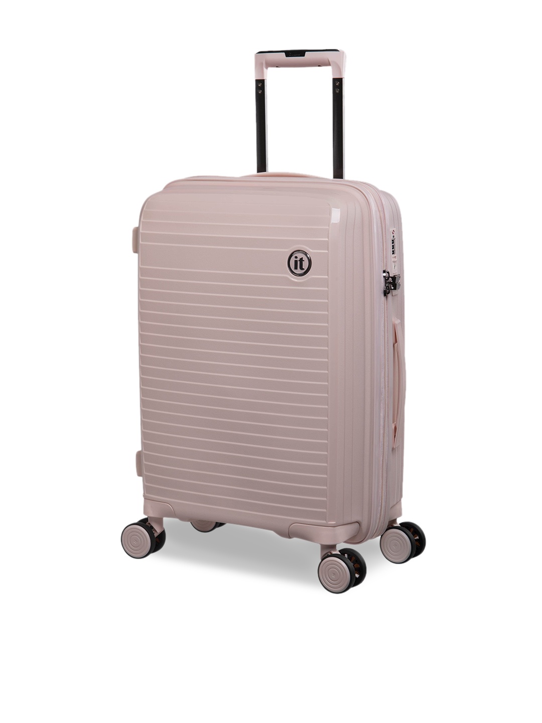 

IT luggage Pink Textured Cabin Trolley Bag