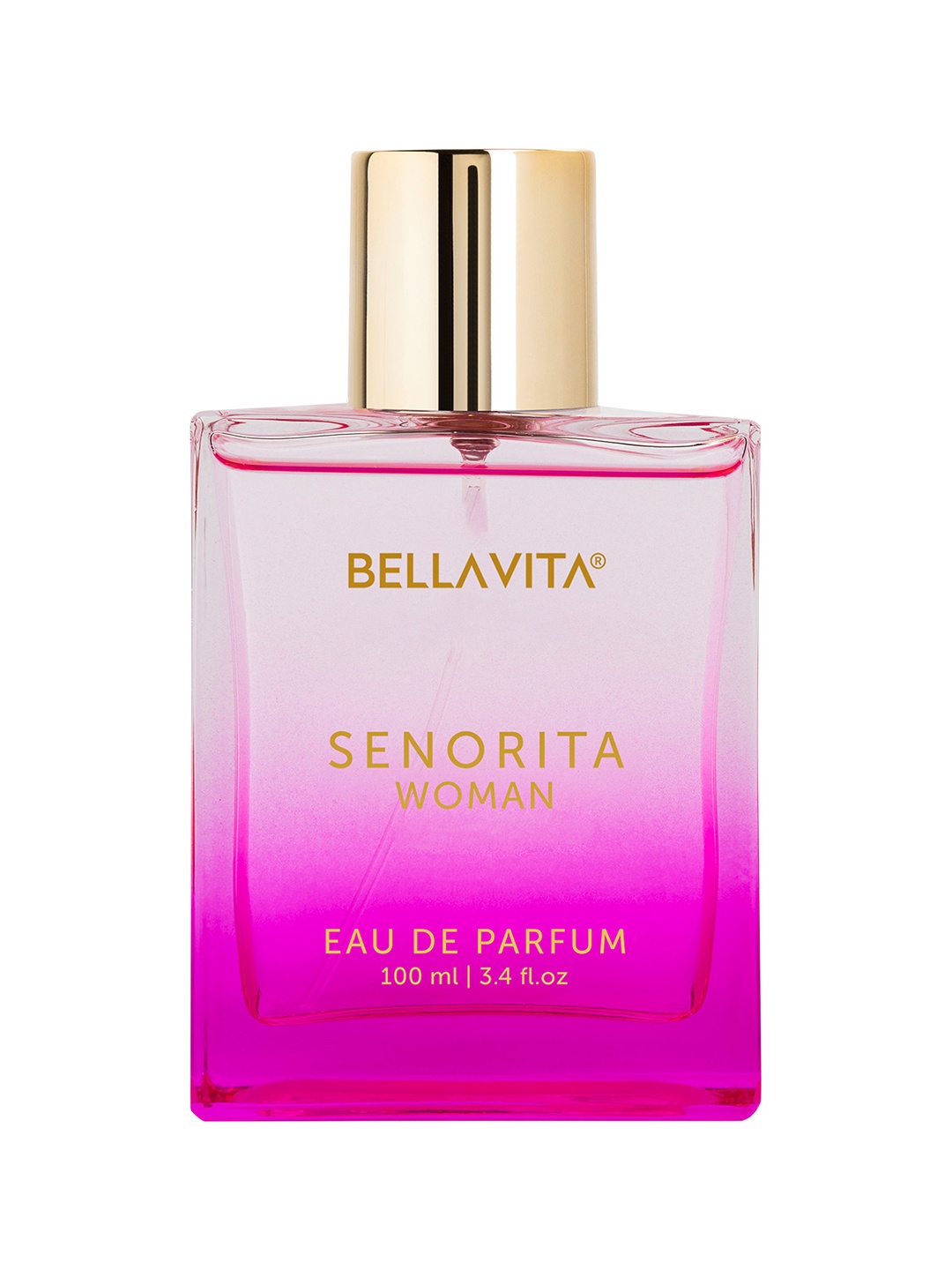

Bella Vita Organic Women Senorita Long-Lasting Eau de Parfum - 100ml, Pink