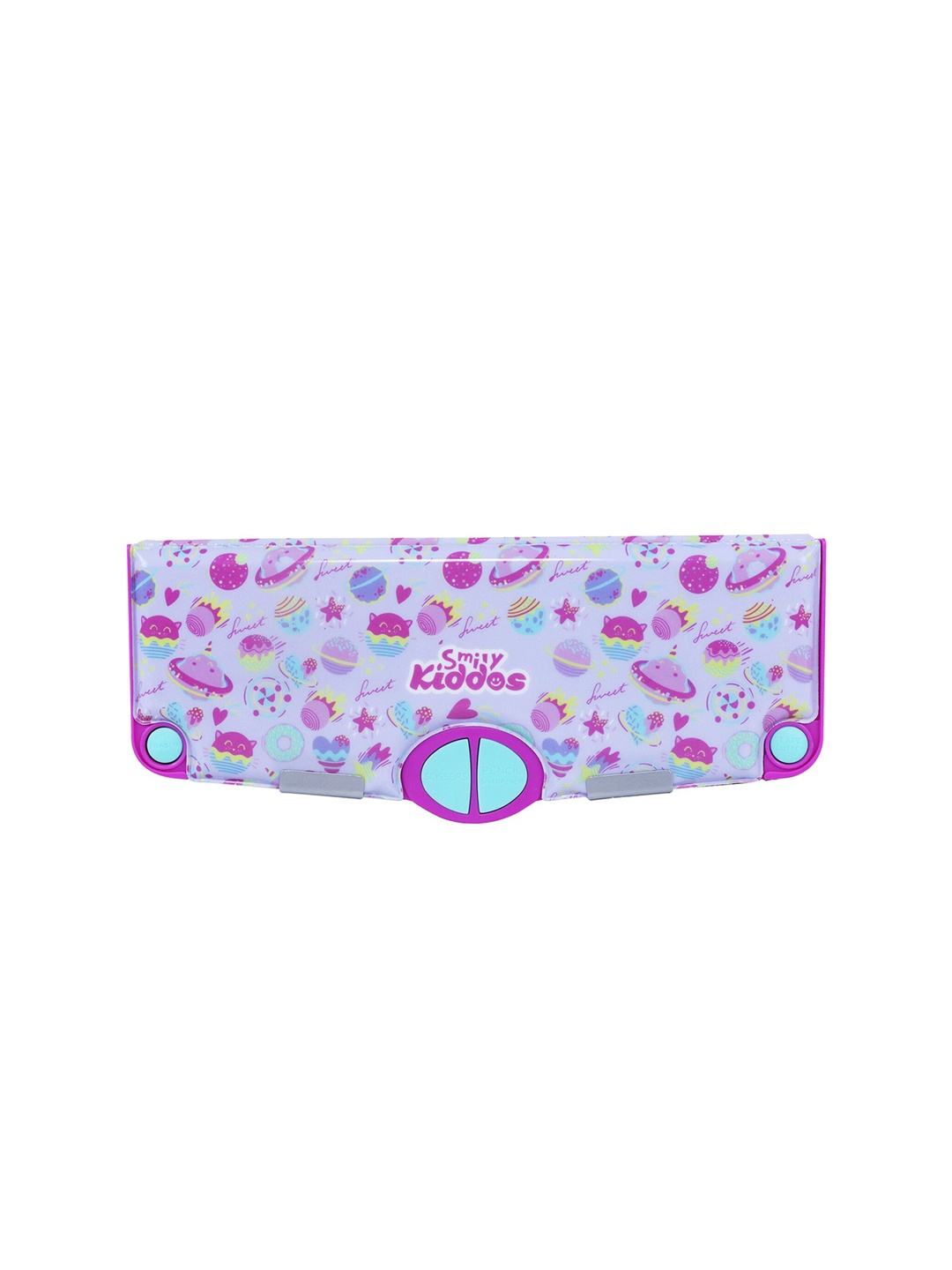 

Smily Kiddos Kids Purple & Pink Printed Space Party Pop Out Pen Case