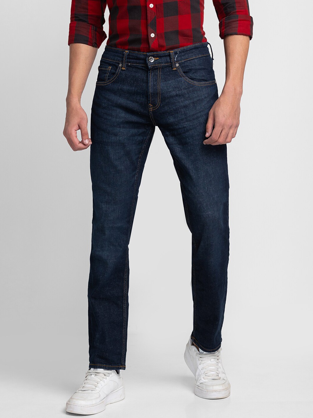 

SPYKAR Men Light Fade Jeans, Blue