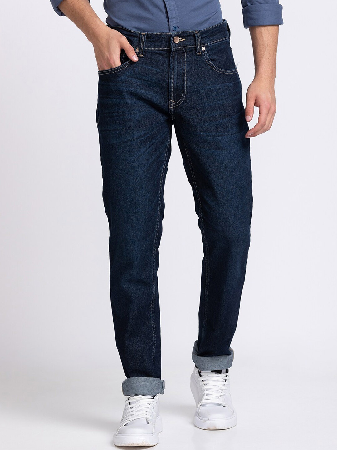 

SPYKAR Men Light Fade Jeans, Blue