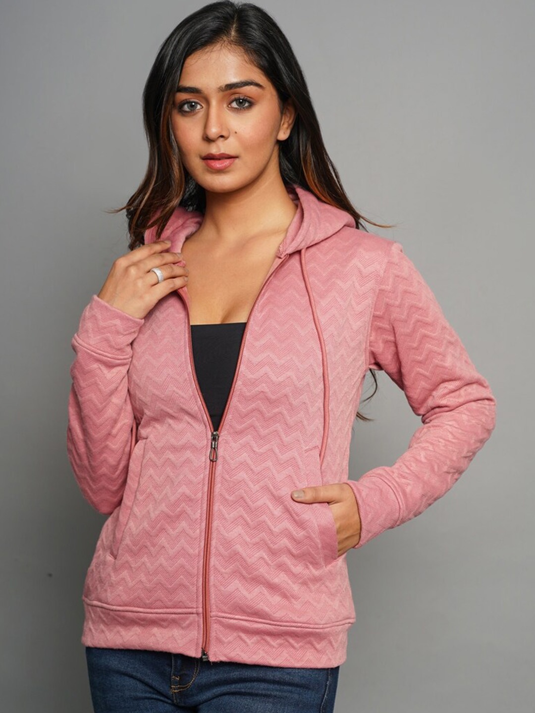 

FLAMBOYANT Women Mauve Lightweight Outdoor Quilted Jacket