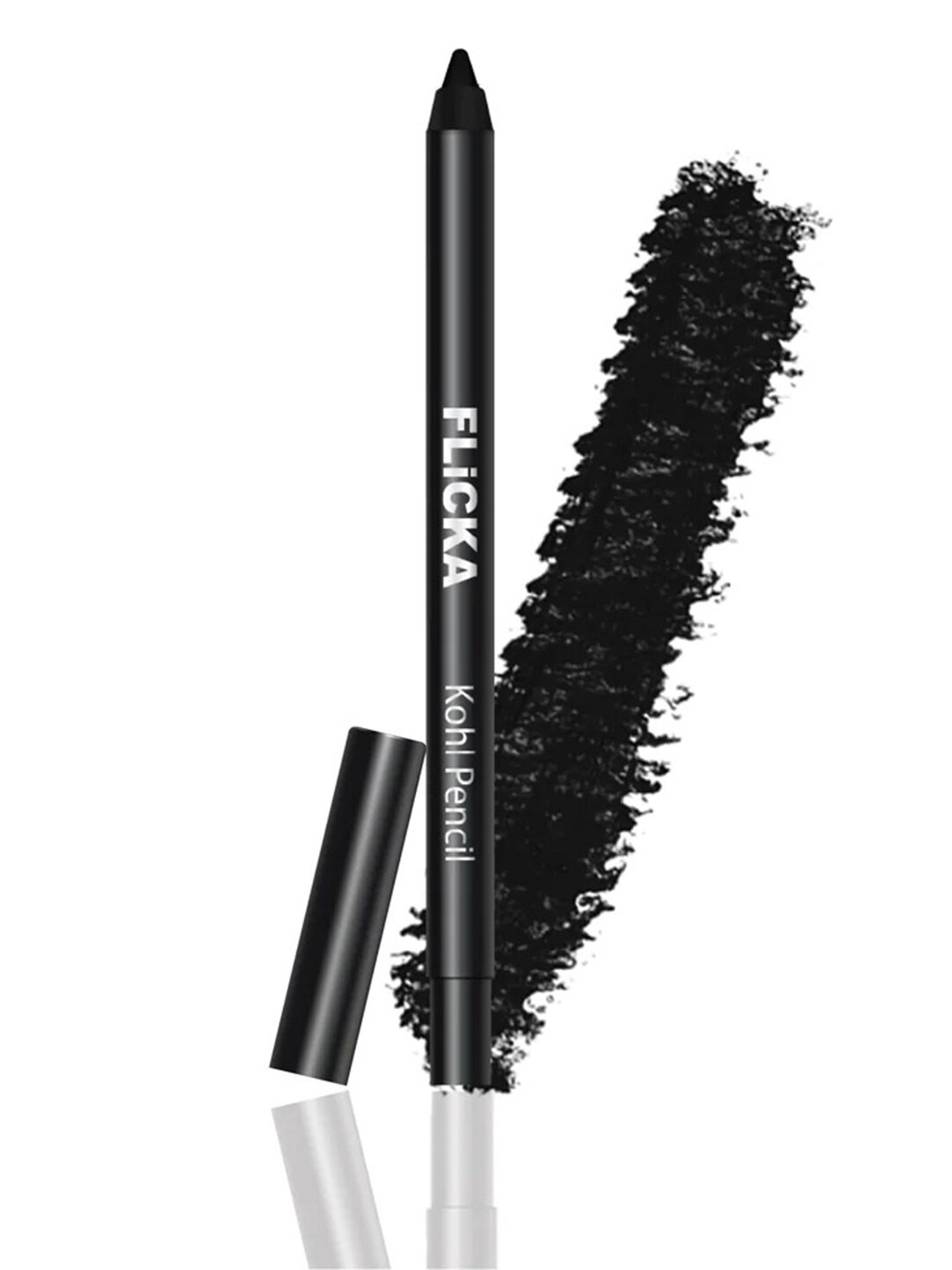 

FLiCKA Kohl As Coal Waterproof & Long-Lasting Eye Pencil Kajal 1.2g - Deep Black
