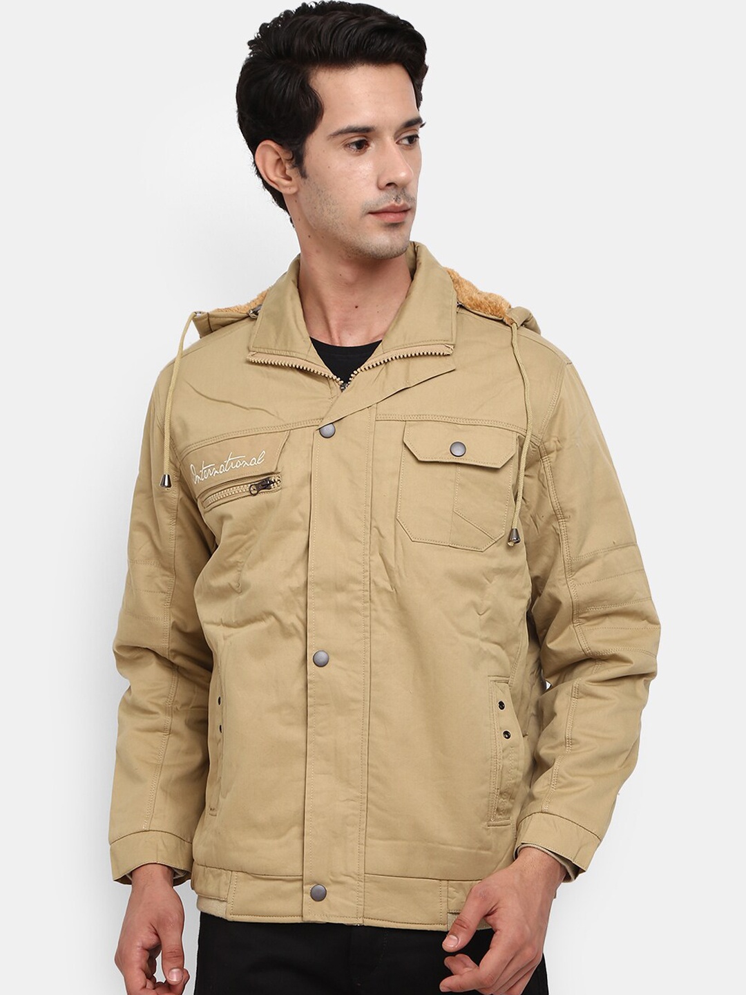 

V-Mart Men Beige Outdoor Tailored Jacket