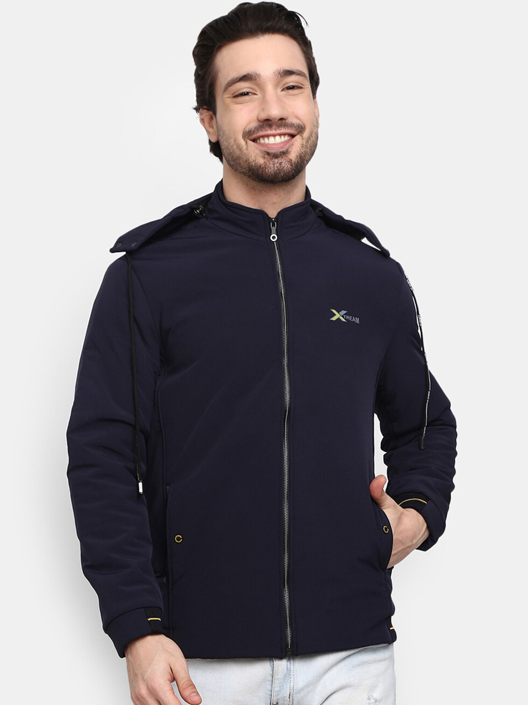 

V-Mart Men Navy Blue Outdoor Sporty Jacket