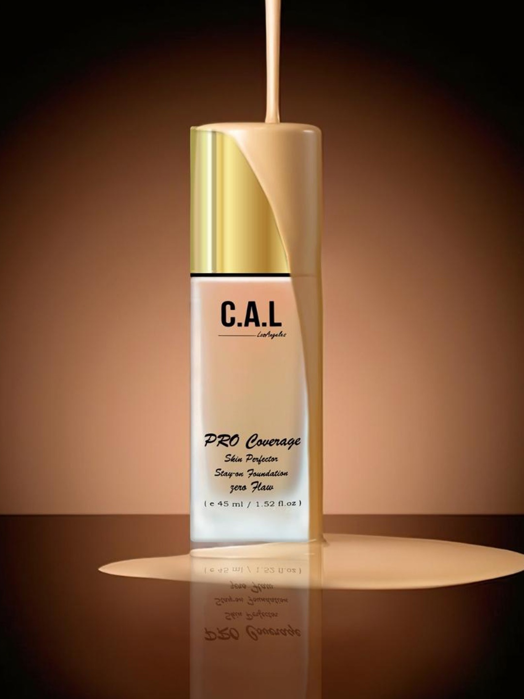 

CAL Losangeles Pro Coverage Skin Perfector Stay On Foundation 45ml - Light Classic 05, Nude