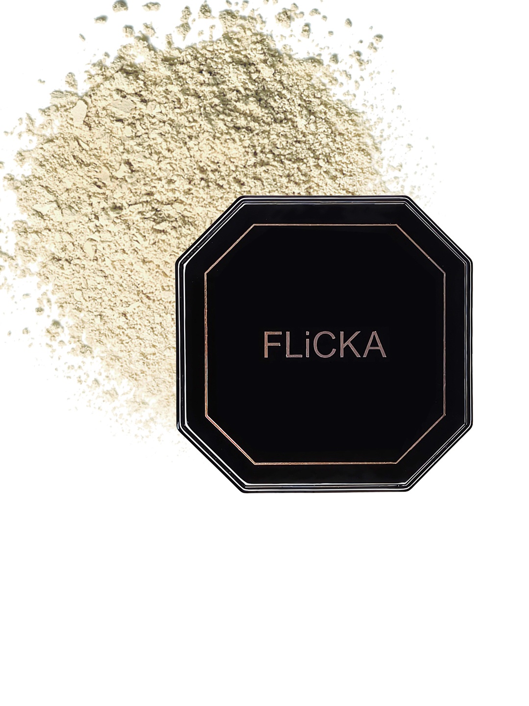 

FLiCKA Dust It Off Matte Finish Translucent Loose Powder 7g - Banana, Beige