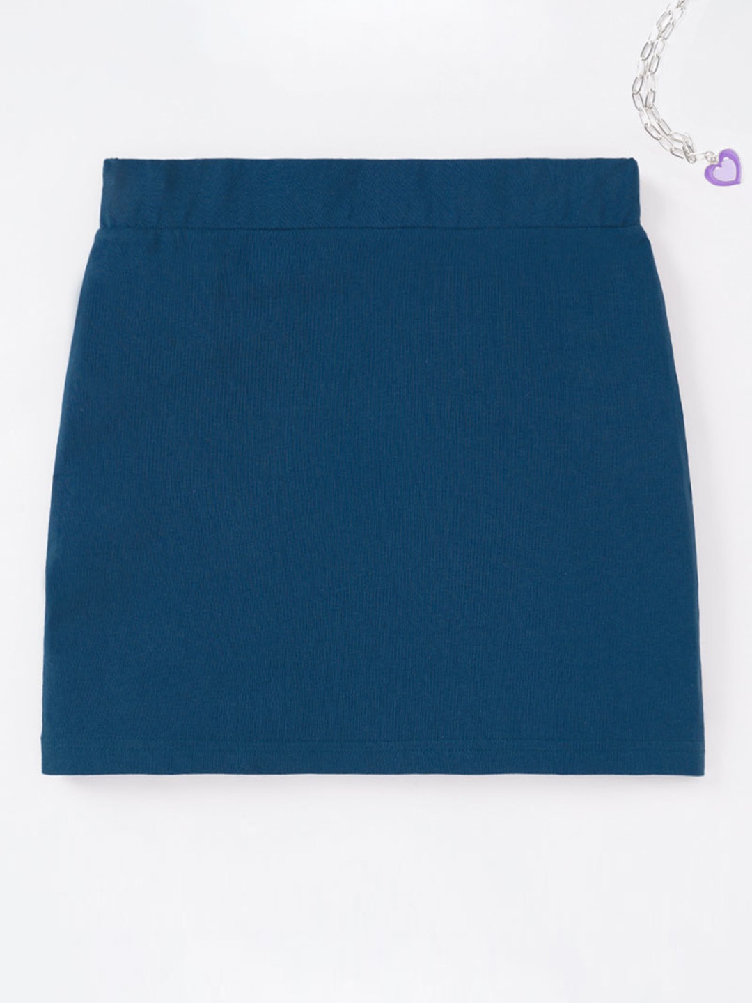 

edheads Girls Blue Pure Cotton Pencil Skirt
