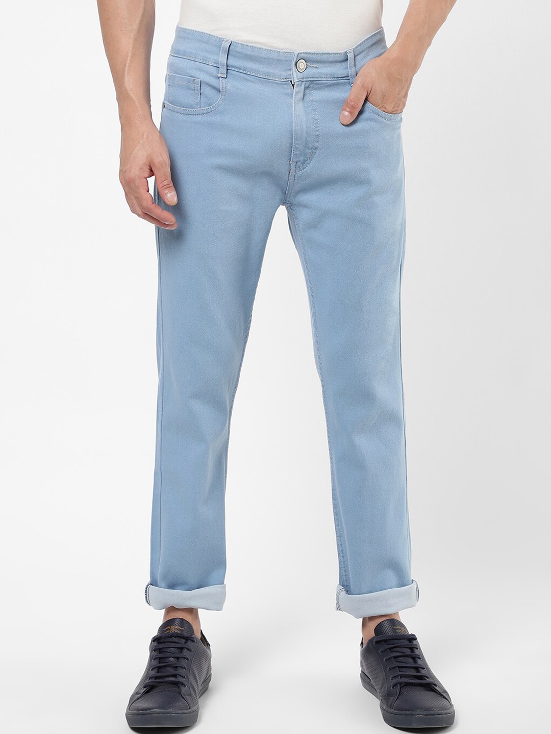 

R&B Men Blue Slim Fit Jeans